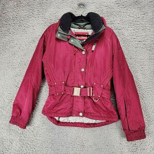 Marker Jacket Womens 8 Red Long Sleeve Full Zip Winter Ski